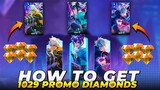 HOW TO GET FREE 1029 PROMO DIAMONDS AND BUY ANY M WORLD SKIN IN 1💎 DIAMOND | MOBILE LEGENDS