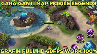 TUTORIAL!! Cara Mengganti Map ML Menjadi Map Kayu | Mobile Legends