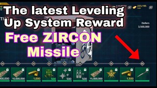 Modern Warships: Free ZIRCON Missile in Latest Leveling Up System | Alpha Test