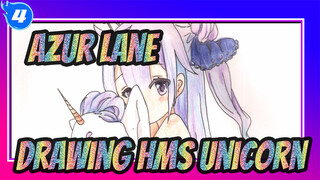 [Azur Lane] Drawing HMS Unicorn with Colored Pencil_4