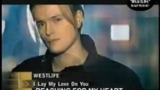 WESTLIFE - I Lay My Love On You [MTV Asia Land 2000]