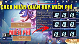 Liên Quân | Cách Nhận 999 Quân Huy Miễn Phí Và Code Trang Phục