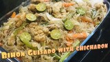 BIHON GUISADO WITH CHICHARON / BIHON WITH OYSTER SAUCE /Viv Quinto