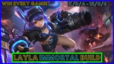 LAYLA BEST BUILD 2021 | LAYLA GAMEPLAY | LAYLA BEST BUILD AND EMBLEM 2021