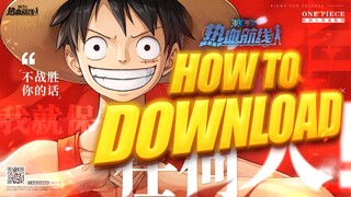 HOW TO DOWNLOAD & PLAY ONE PIECE FIGHTING PATH IN 2023! *NEW EASY/FAST METHOD*