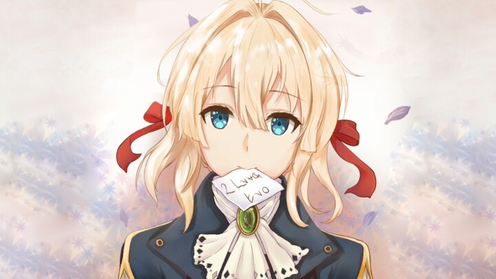 [Berbagi bahan/bahan daging mentah bebas tanda air 1080p] Violet Evergarden sepenuhnya dimurnikan.