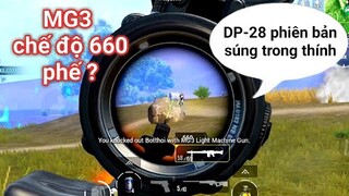 PUBG Mobile - Chế Độ 660 Viên / Phút Của MG3 Liệu Có Ngon? | Như Hổ Mất Cánh