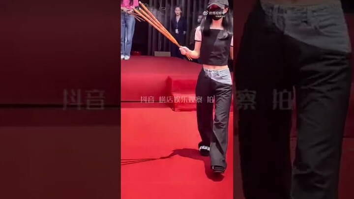 [FanCam]Zhao Liying Attend The Legend Of Shen Li Booting Ceremony