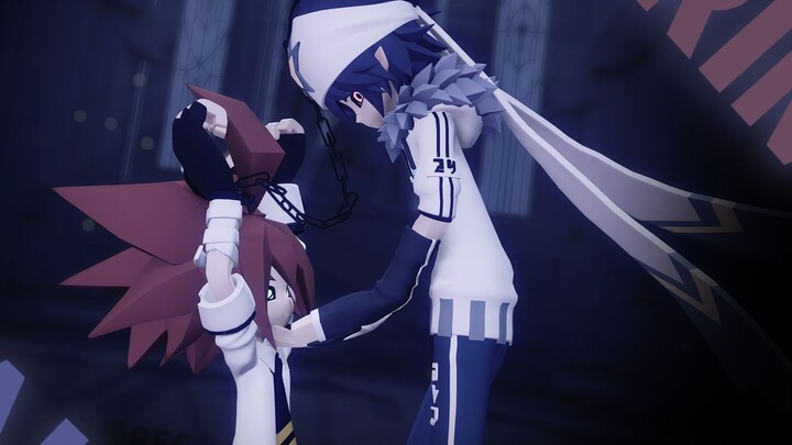 【Leianri 24h/MMD】☠Saya memakai kerah bernama Anda♥ (penjahat)