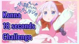 [Miss Kobayashi's Dragon Maid]  Mix cut | Kanna 18 seconds Challenge