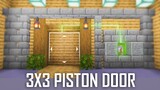 Cara Membuat 3x3 Piston Door - Minecraft Indonesia