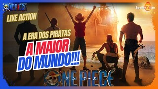 ONE PIECE LIVE ACTION MAIS RECORDES E MAIS RECORDES - A MAIOR DO MUNDO