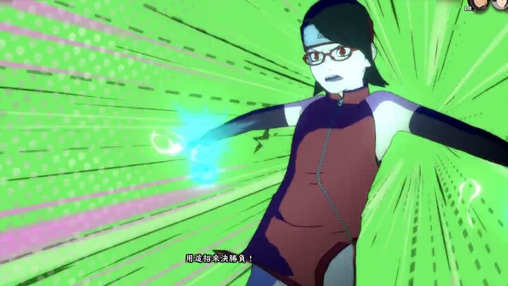 Naruto Ultimate Storm 4: Single hook jade writing wheel eye, Sarana awakens