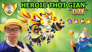 Rồng Heroic Hệ Thời Gian Xuất Hiện Mạnh Nhất Thế Giới - Thành EJ Dragon City Top Game Android Ios