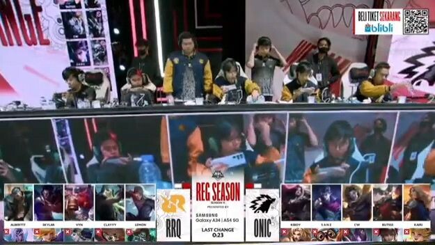 RRQ HOSHI VS ONIC GAME 3 MPL ID S11