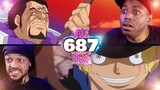 Sabo Vs Fuji - One Piece Ep 687 Reaction