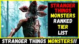 Stranger Things (Netflix) Monsters Season 1-4 Ranked Tier List (2022) - Top 7 Worst to Best!!