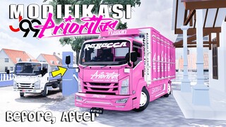 MODIFIKASI TRUCK PINK J99 REBECCA PRIORITAS