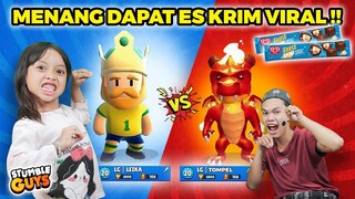 VIRAL !!! LEIKA VS TOMPEL YANG MENANG DAPAT ES KRIM KOTAK VIRAL [STUMBLE GUYS INDONESIA]