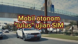 mobil " hantu" lulus ujian SIM