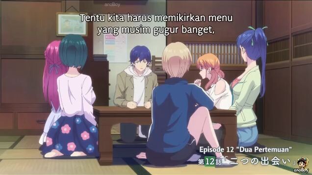 megami no cafe eps 12 Tamat sub indo