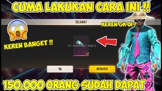 🔥FREE FIRE❗CARA DAPAT SKIN TINJU NAGA MYTHOS FIST - GARENA FREE FIRE