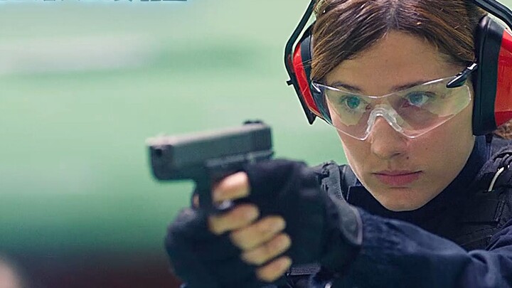 The nemesis of men, the female special police hit the vital points with every shot