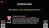 [COURSES2DAY.ORG] Dino Gomez – Mini-Workshop Maverick