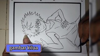 drawing hunterxhunter figure kilua