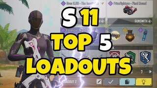 TOP 5 LOADOUTS IN SEASON 11 OF COD MOBILE (f2p)