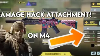 DAMAGE HACK ON M4 ATTACHMENT 😱|TAGALOG TUTORIAL|