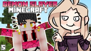 DEMON SLAYER dans MINECRAFT : Je RENCONTRE RUI et sa FAMILLE HORRIBLE !! EP 5 (Survie RP)