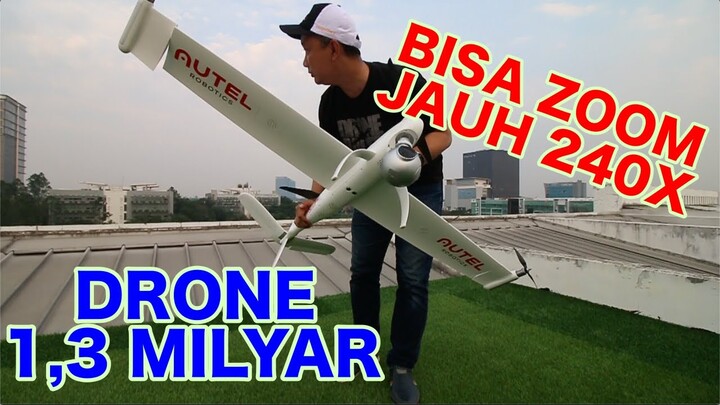 REVIEW AUTEL DRAGONFISH - Drone Fix Wing (VTOL) Pemetaan bisa zoom 240x Kamera Infrared