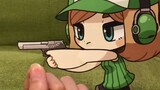 [AMV] Cute Girl Practicing Shooting