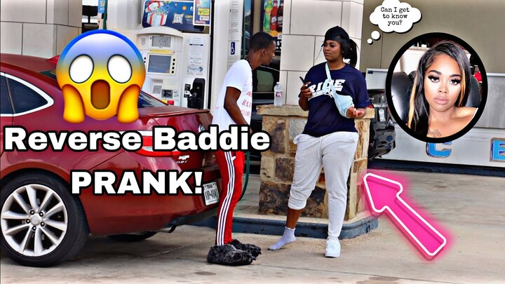 REVERSE BADDIE 😍PRANK 😱 ( he started chasing me) 😩 MUST WATCH! 😭