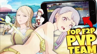 TOP F2P NOELLE PVP TEAM (ATTACK & DEFEND) YOU CAN EASILY USE ON GLOBAL  - Black Clover Mobile