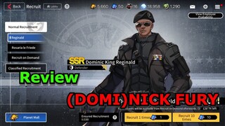 [COUNTER: SIDE] Review kĩ năng Dominick Fury cao to đen h**