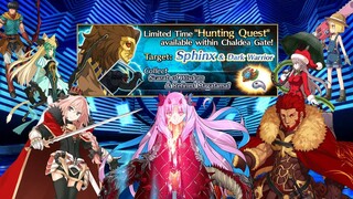 [FGO NA] Sphinx Hunt - Pride Rank 3T ft Astolfo, Space Ishtar, and Iskandar