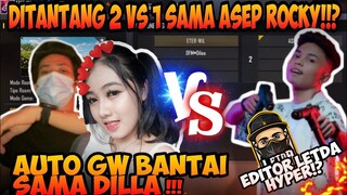 GUA SAMA DILLA DI TANTANG DUEL PEPENGSHOT SAMA SI ASEP ROCKY!! - GARENA FREEFIRE