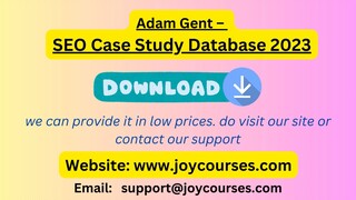 Adam Gent – SEO Case Study Database 2023