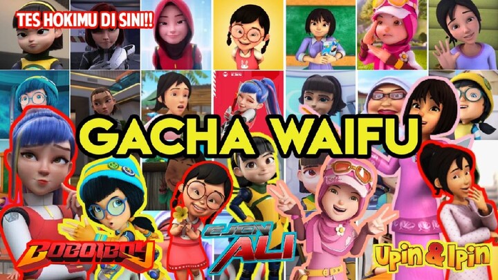 Gacha Waifu Animasi Upin Ipin | Ejen Ali | Boboiboy