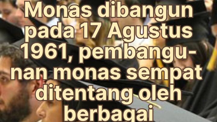 INILAH 6 FAKTA MENARIK MENGENAI MONAS‼️