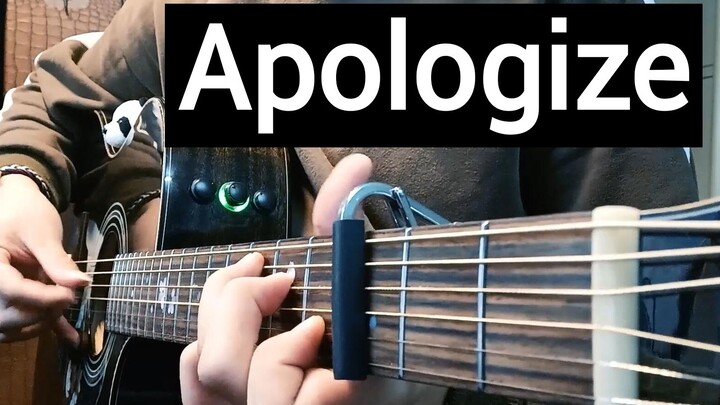 Fingerstyle Guitar | 'Apologize'