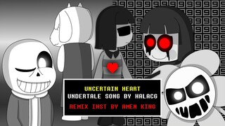 UNDERTALE SONG | UNCERTAIN HEART (REMIX) INSTRUMENTAL