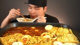 [Mukbang( Hàn] ASMR social eating (Eating Show)- Ăn mì với đậu hũ