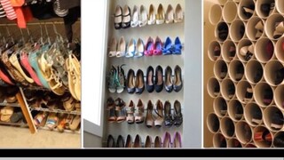 Ideas para guardar tus zapatos