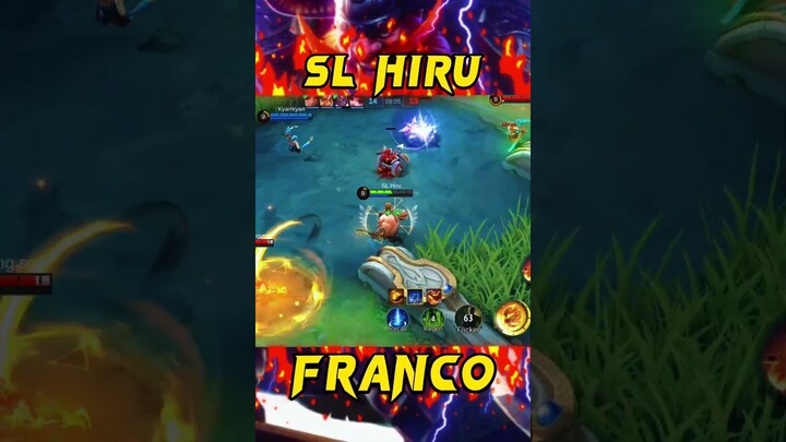 CRAZY HOOK🤣 #shorts #youtubeshorts #Franco #francohook #mobilelegends #mlbb #short #francopro