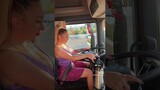 Hey sexy lady 🫦 #truck #driver #girl 👸