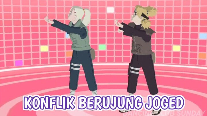 DITUDUH SEL1NGKUH DENGAN SHIKAMARU‼️INO DITANTANG JOGED OLEH TEMARI ‼️