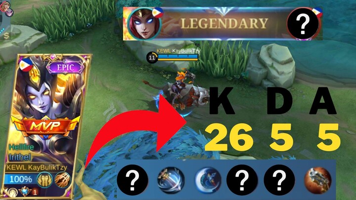 IRITHEL 26 KILLS IN 1 GAME WITH THIS ITEM BUILD THAT YOU MUST TRY I LEGENDARY GAMEPLAY I Bilibili